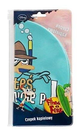 Czepek pływacki na basen uniwersalny Disney Fineasz i Ferb 3/3