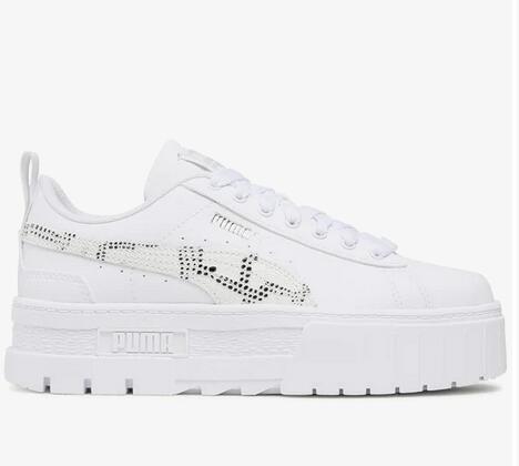 sneakers puma mayze crashed donna WHITE