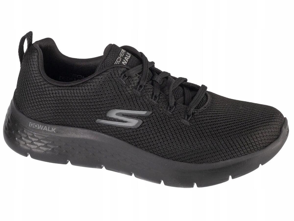 BUTY SPORTOWE lekkie SKECHERS GO WALK FLEX 216507-BBK męskie WYGODNE 42 1/5