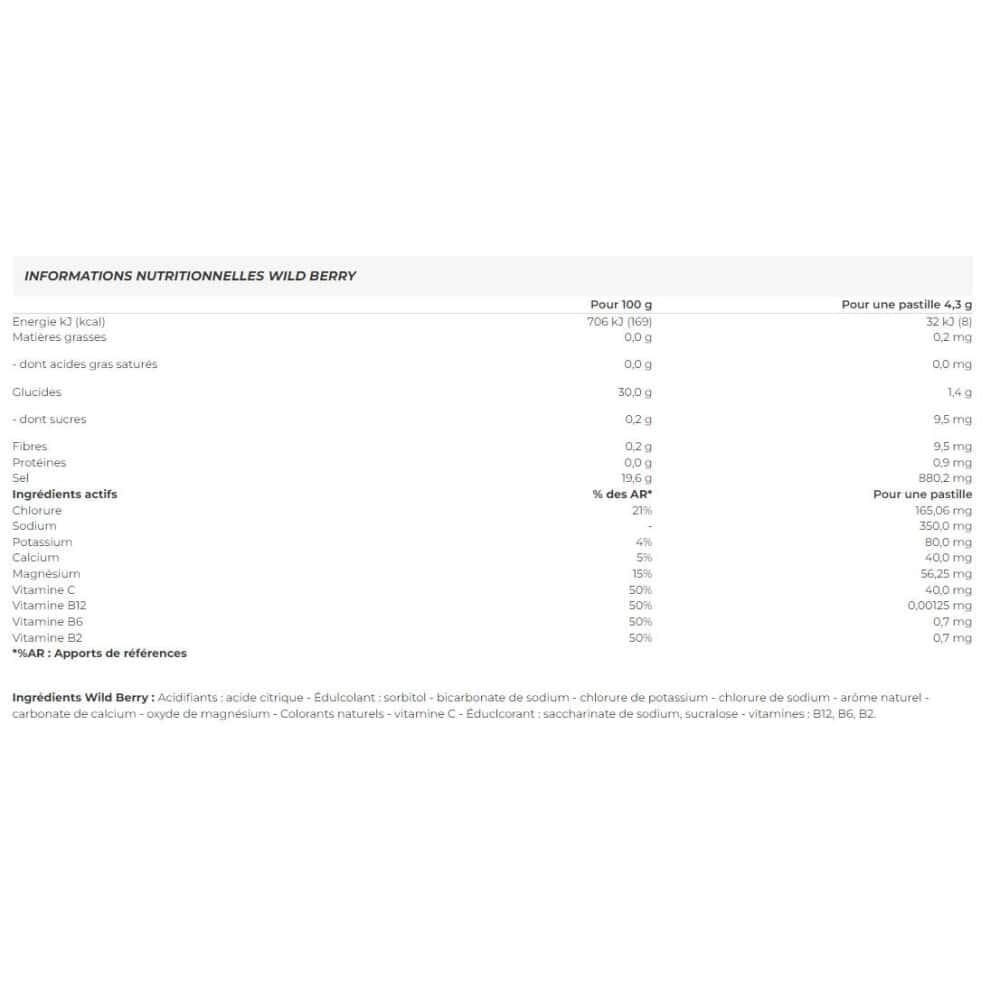 Electrolytes optimal hydration (12 tabs) | Wild berry 2/5