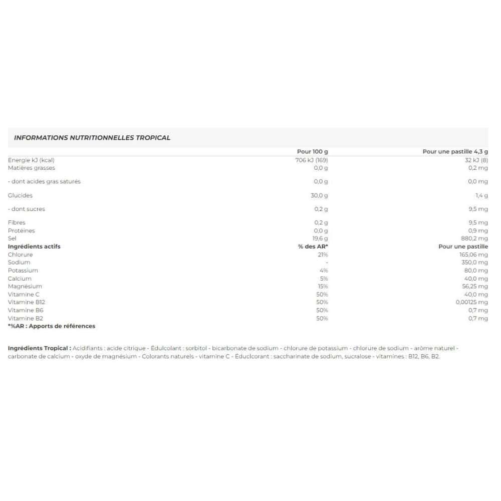 Electrolytes optimal hydration (12 tabs) | Tropical 2/5