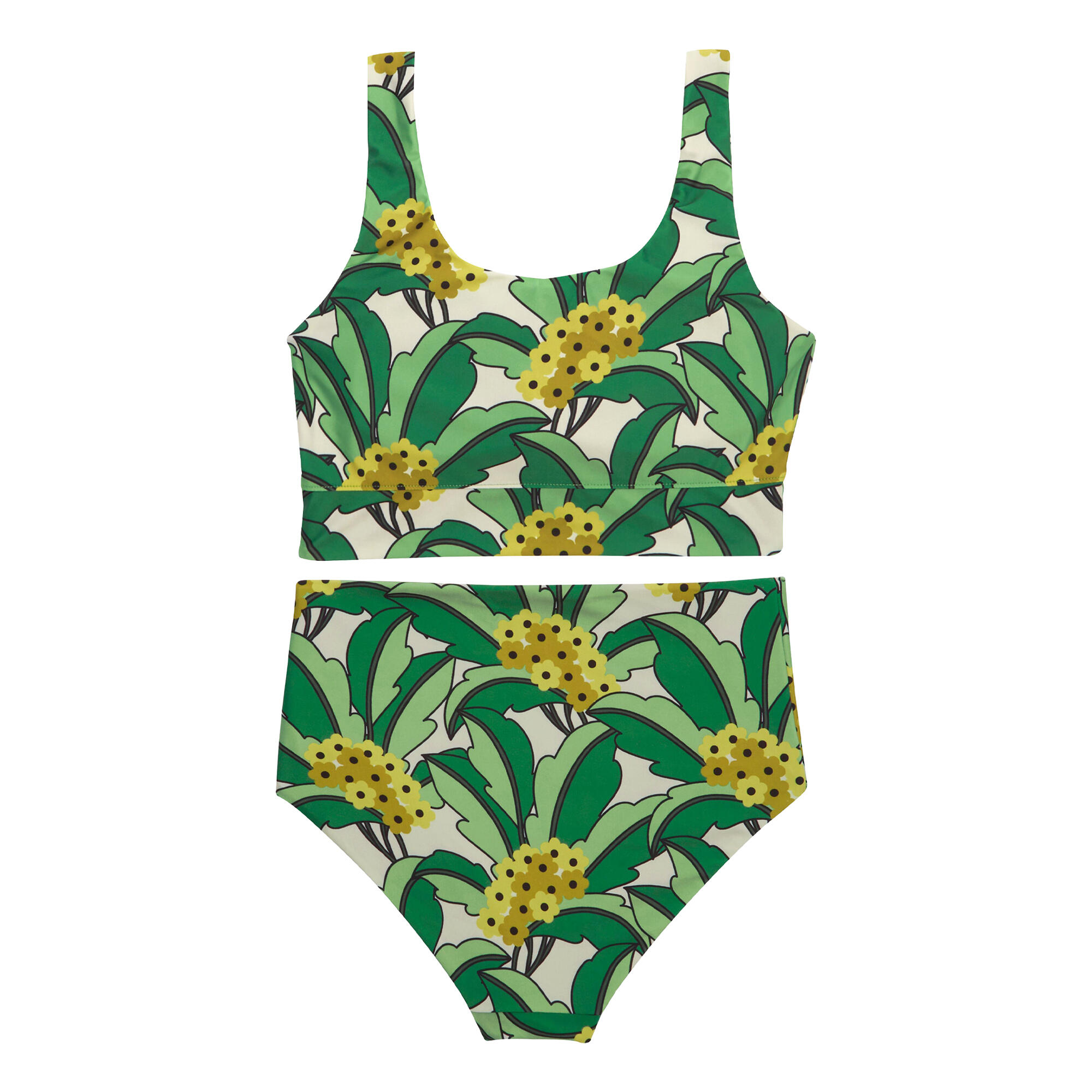 "Orla Kiely" Bikini wendbar Set für Damen Grün 2/5