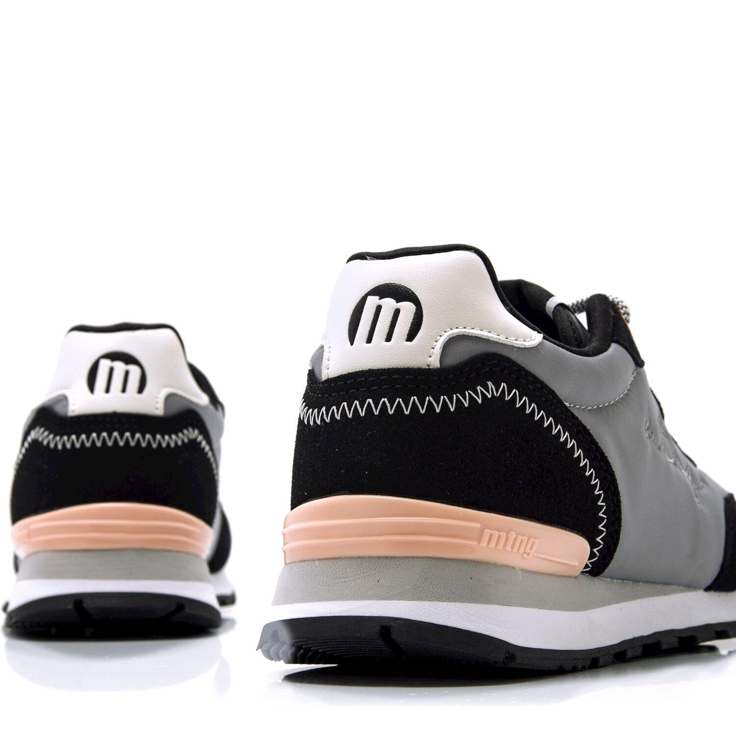 Zapatillas Caminar Mujer MTNG Joggo Negro 3/7