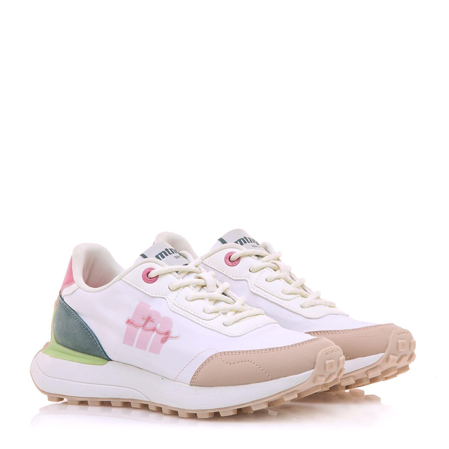 Sneakers femme MTNG Zinc blanc 5/7