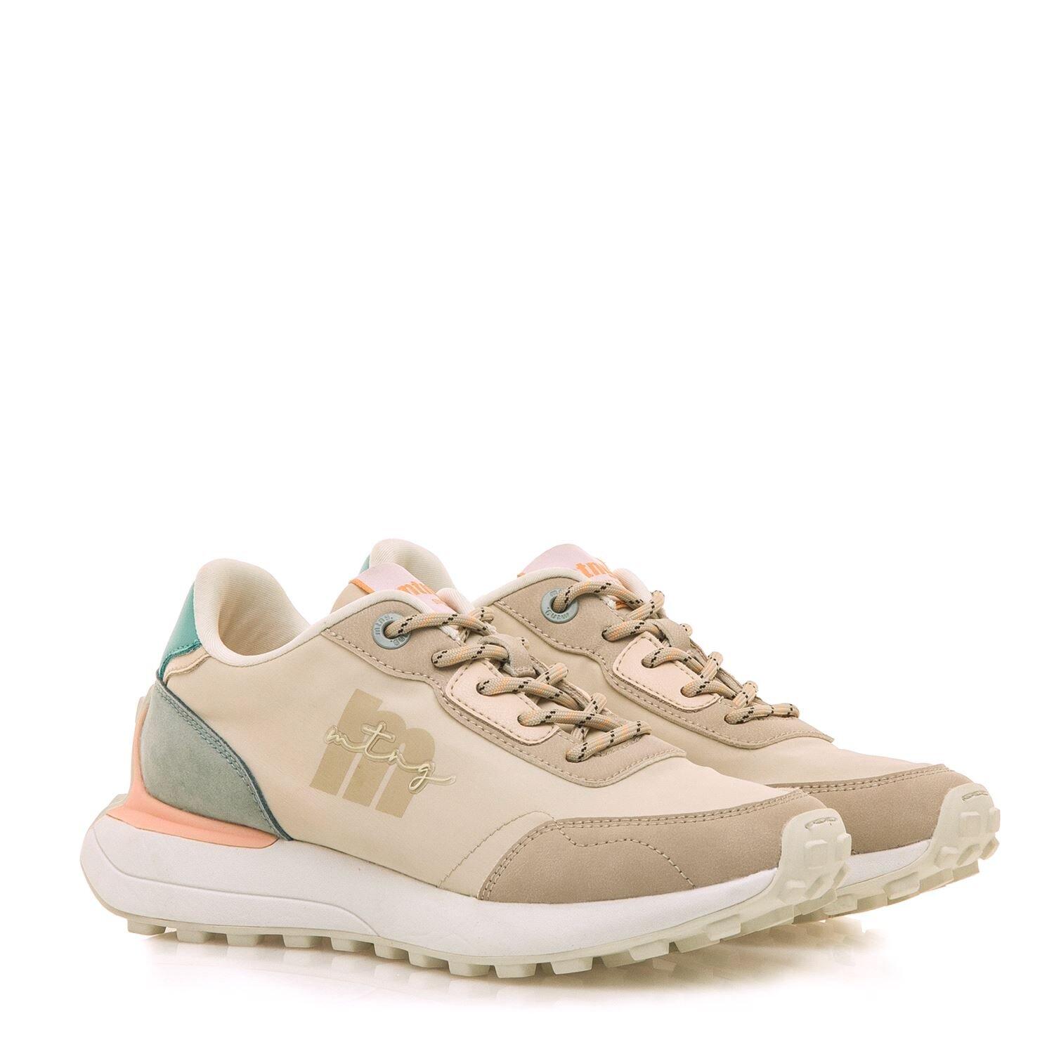 Sneakers femme MTNG Zinc beige 5/7