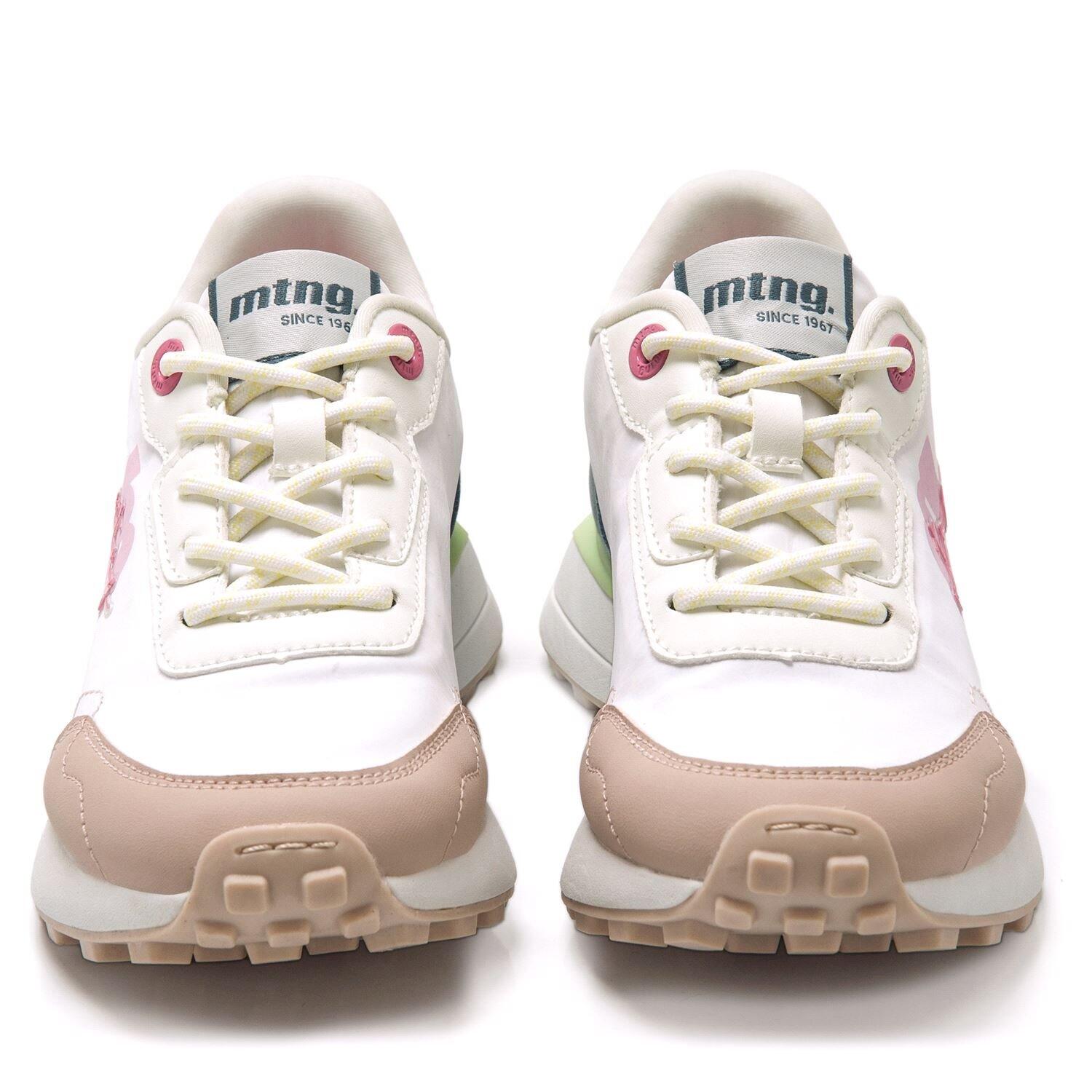 Sneakers femme MTNG Zinc blanc 6/7