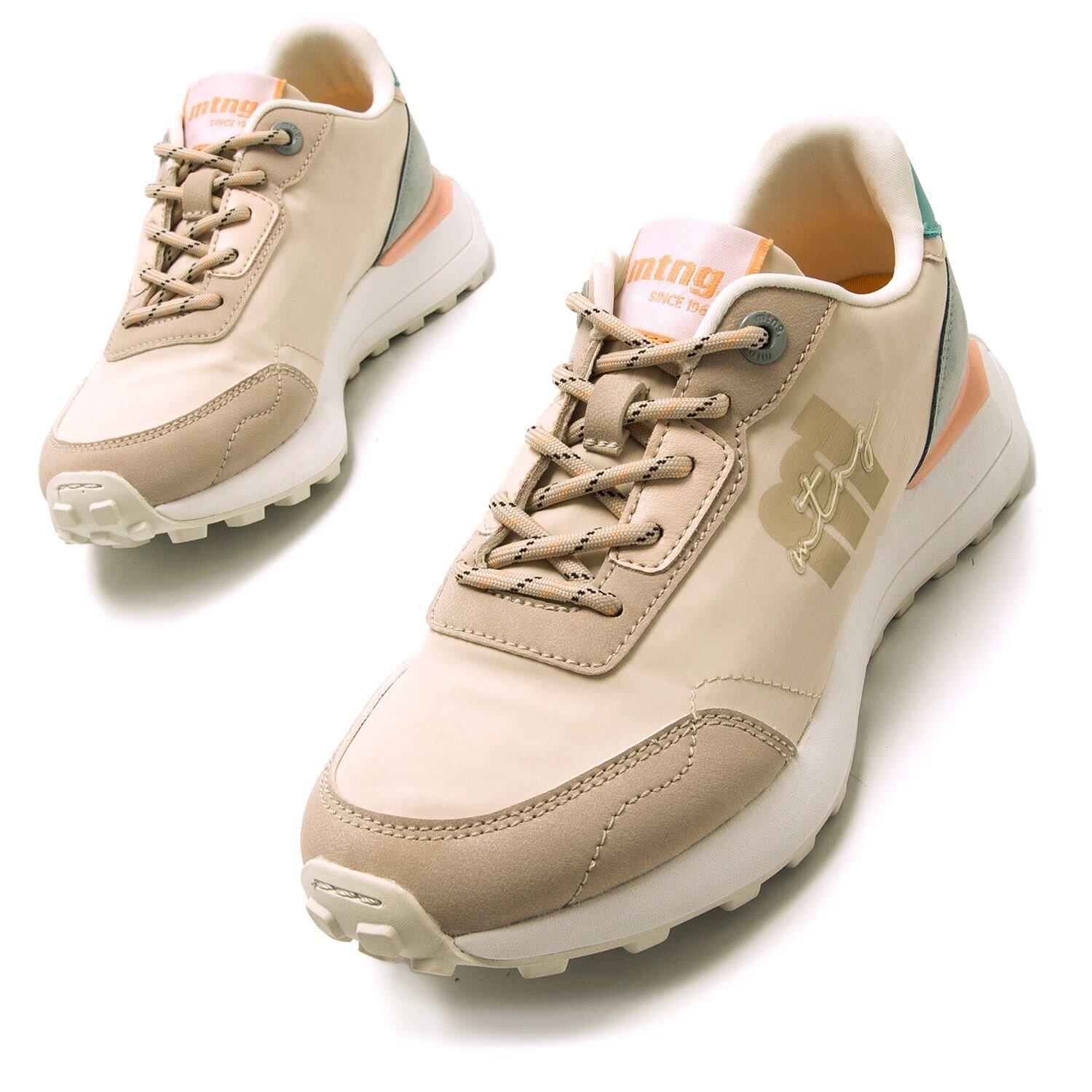 Sneakers femme MTNG Zinc beige 2/7