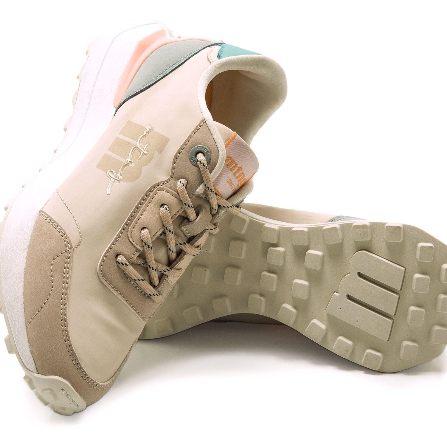 Sneakers femme MTNG Zinc beige 4/7
