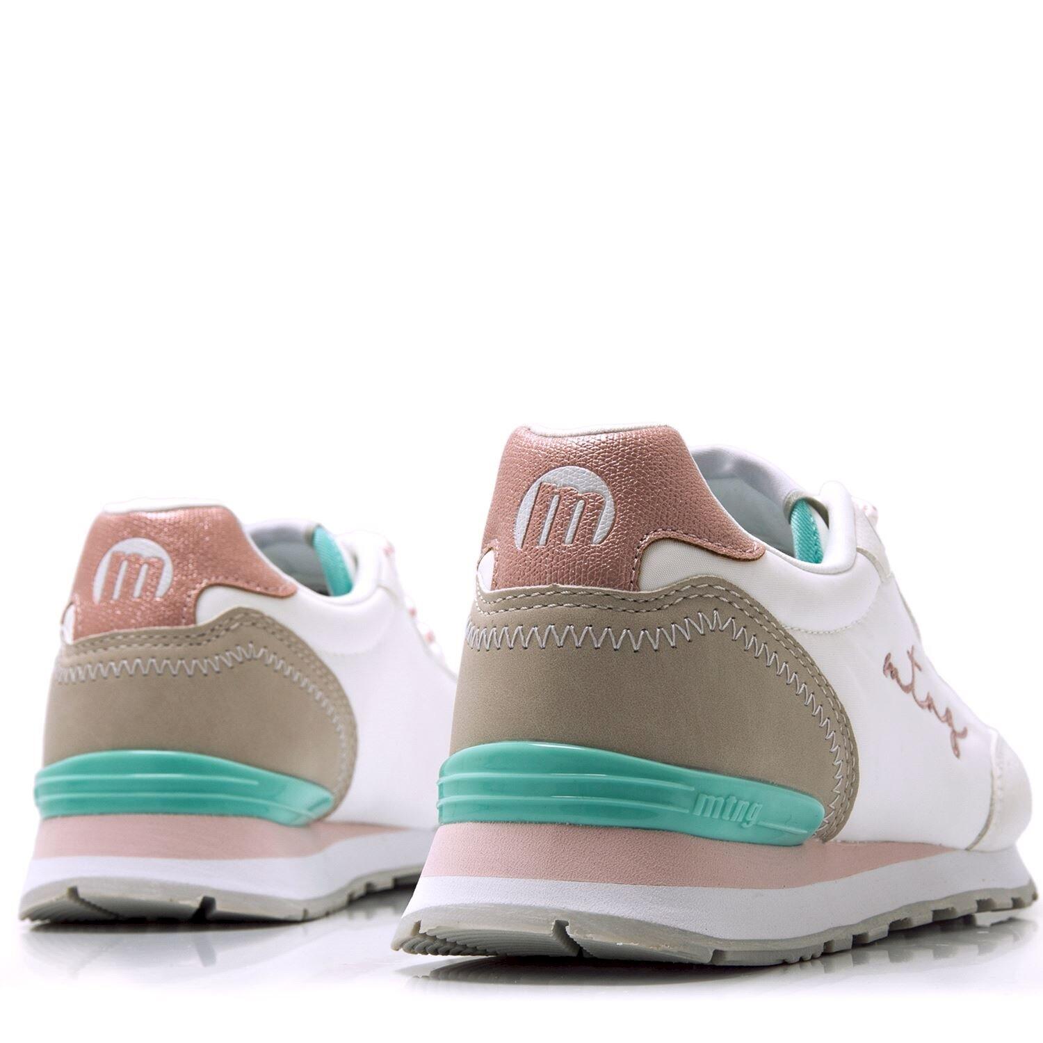 Zapatillas caminar Mujer MTNG Joggo Blanco 3/6