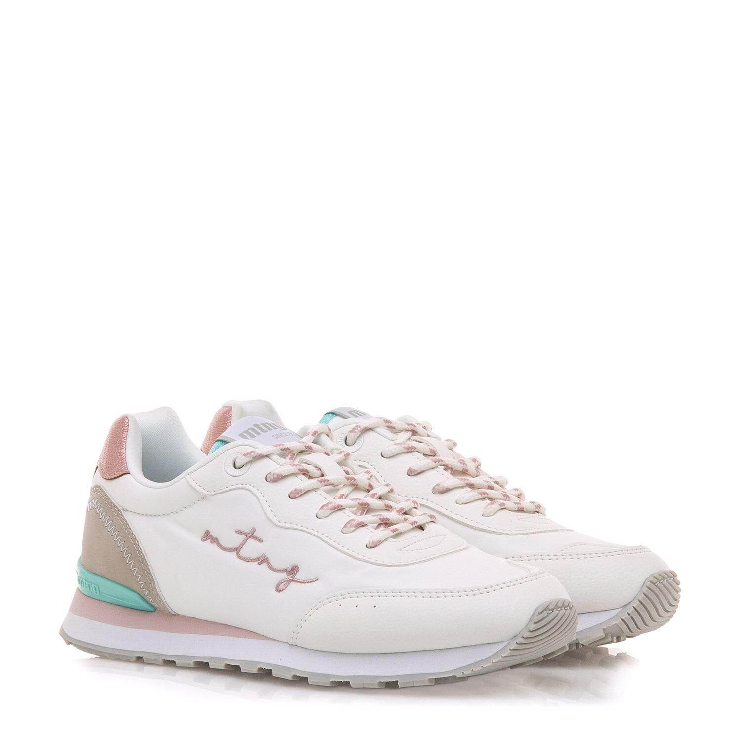 Zapatillas caminar Mujer MTNG Joggo Blanco 5/6