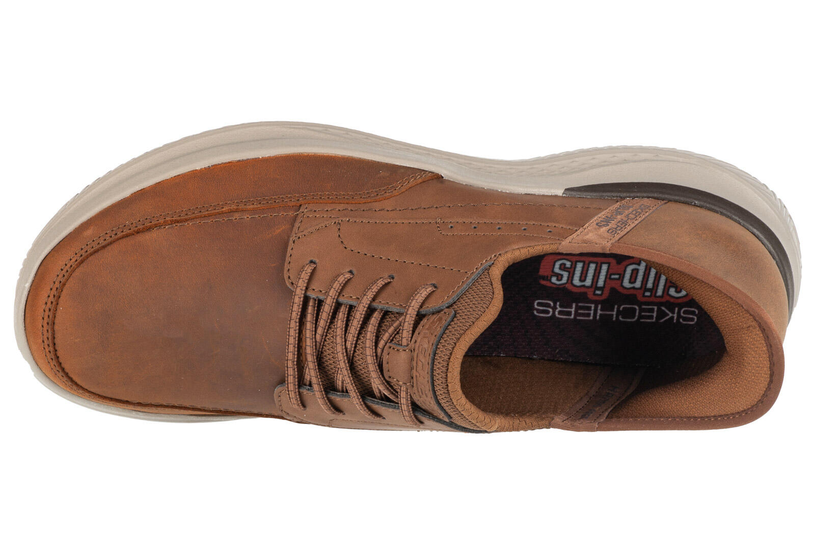 Zapatillas Hombre Skechers Slipins Rory Marrón 3/4