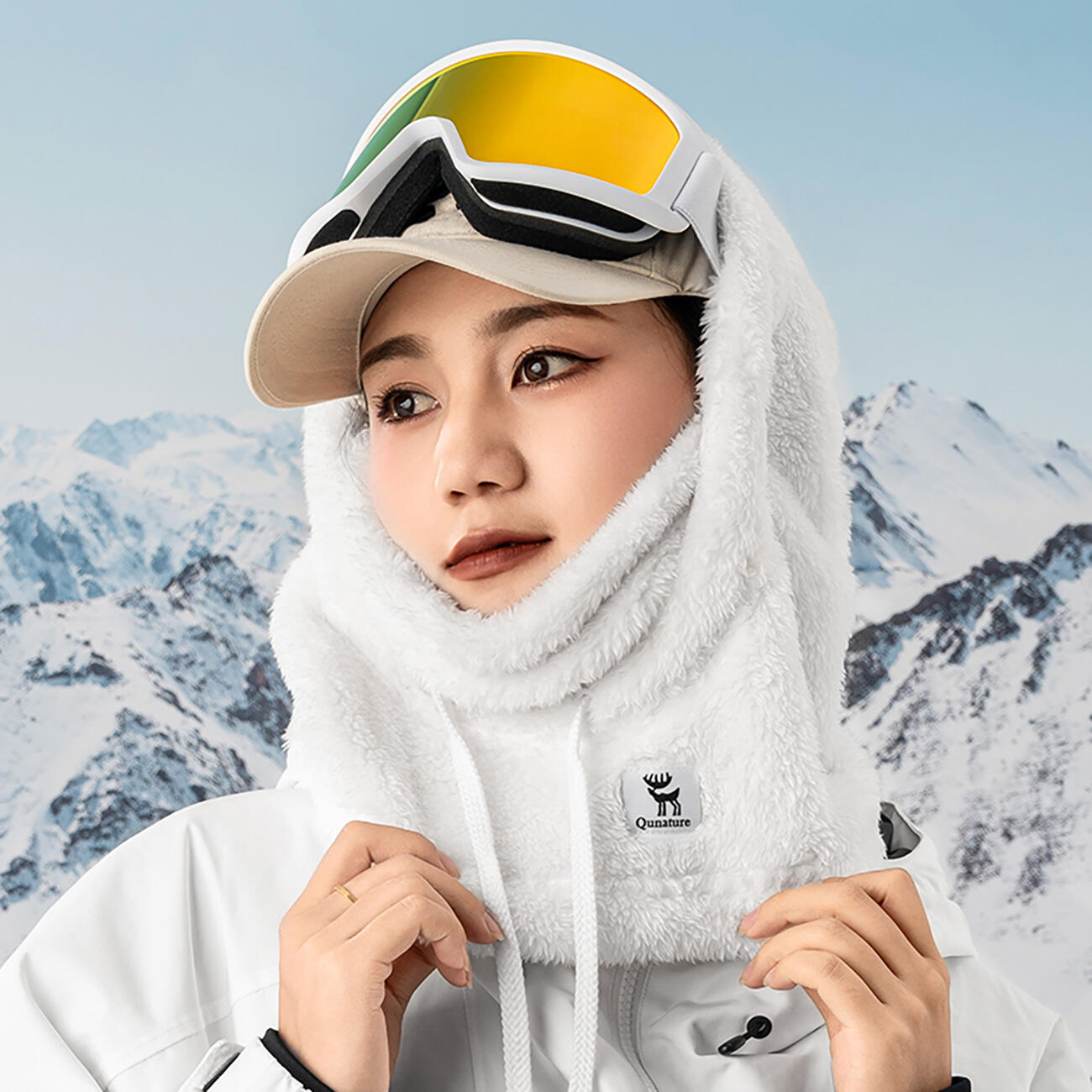 Qunature Arctic Velvet ski-bivakmuts 5/7