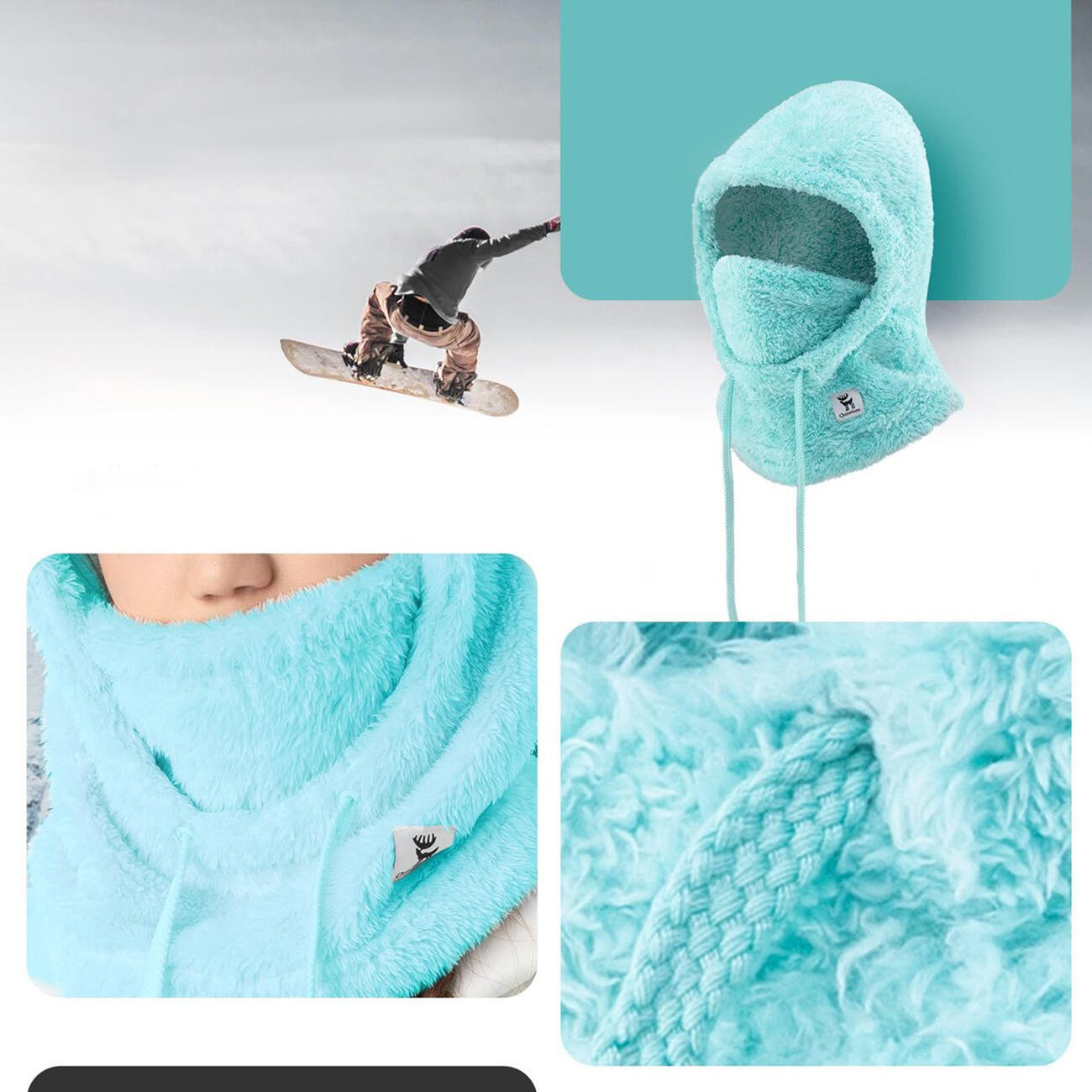 Qunature Arctic Velvet Skimaske 5/7