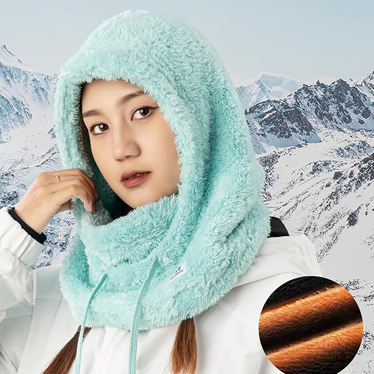 Qunature Arctic Velvet Skimaske 6/7
