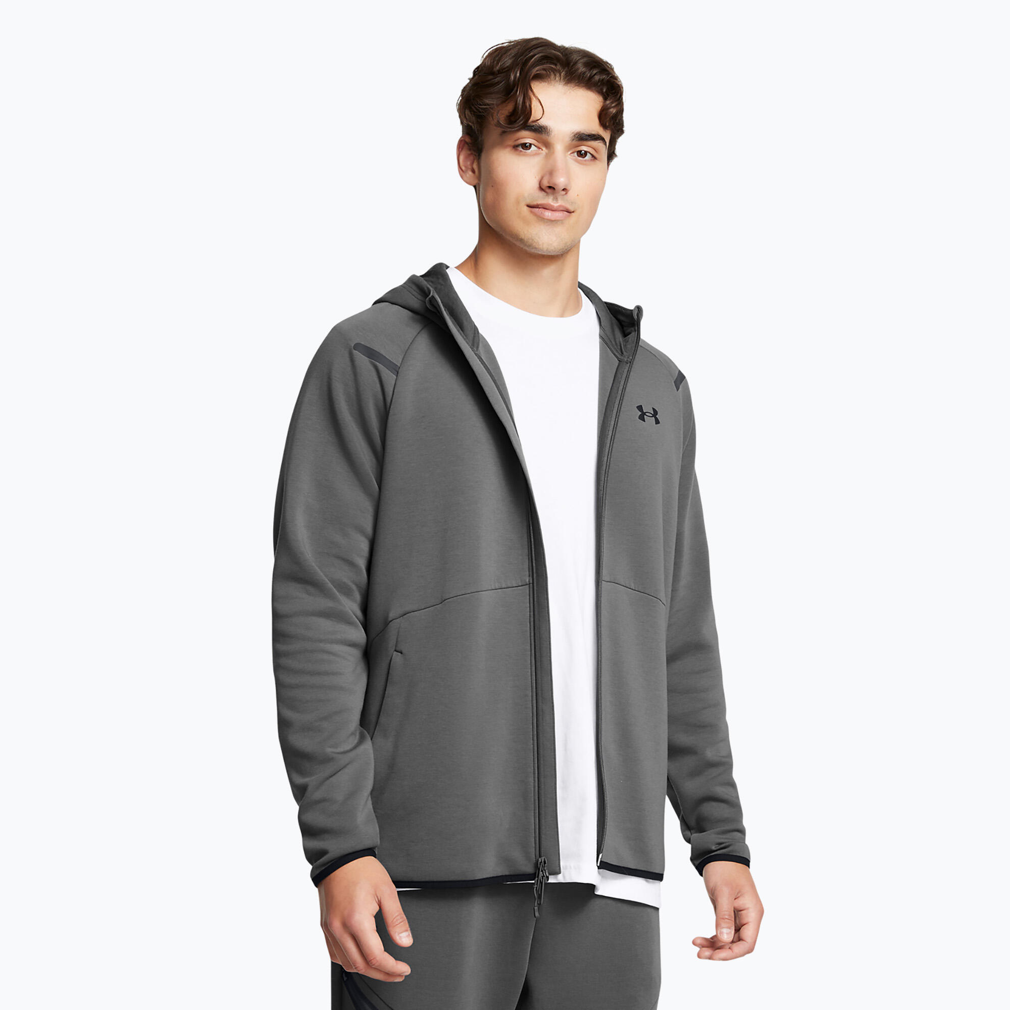 Sweat-shirt Under Armour Unstoppable Fleece Full Zip HD pour Homme 5/6