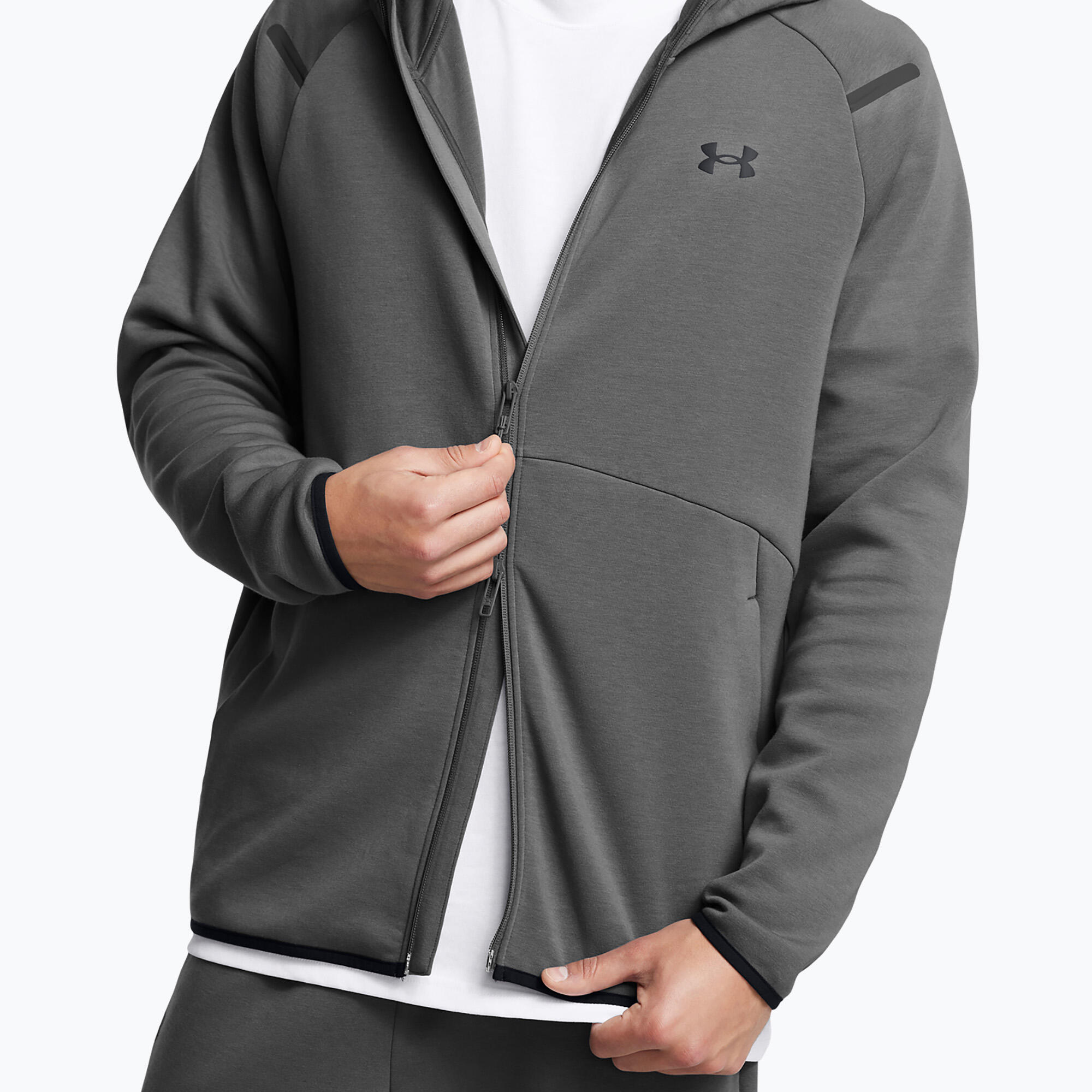 Sweat-shirt Under Armour Unstoppable Fleece Full Zip HD pour Homme 4/6