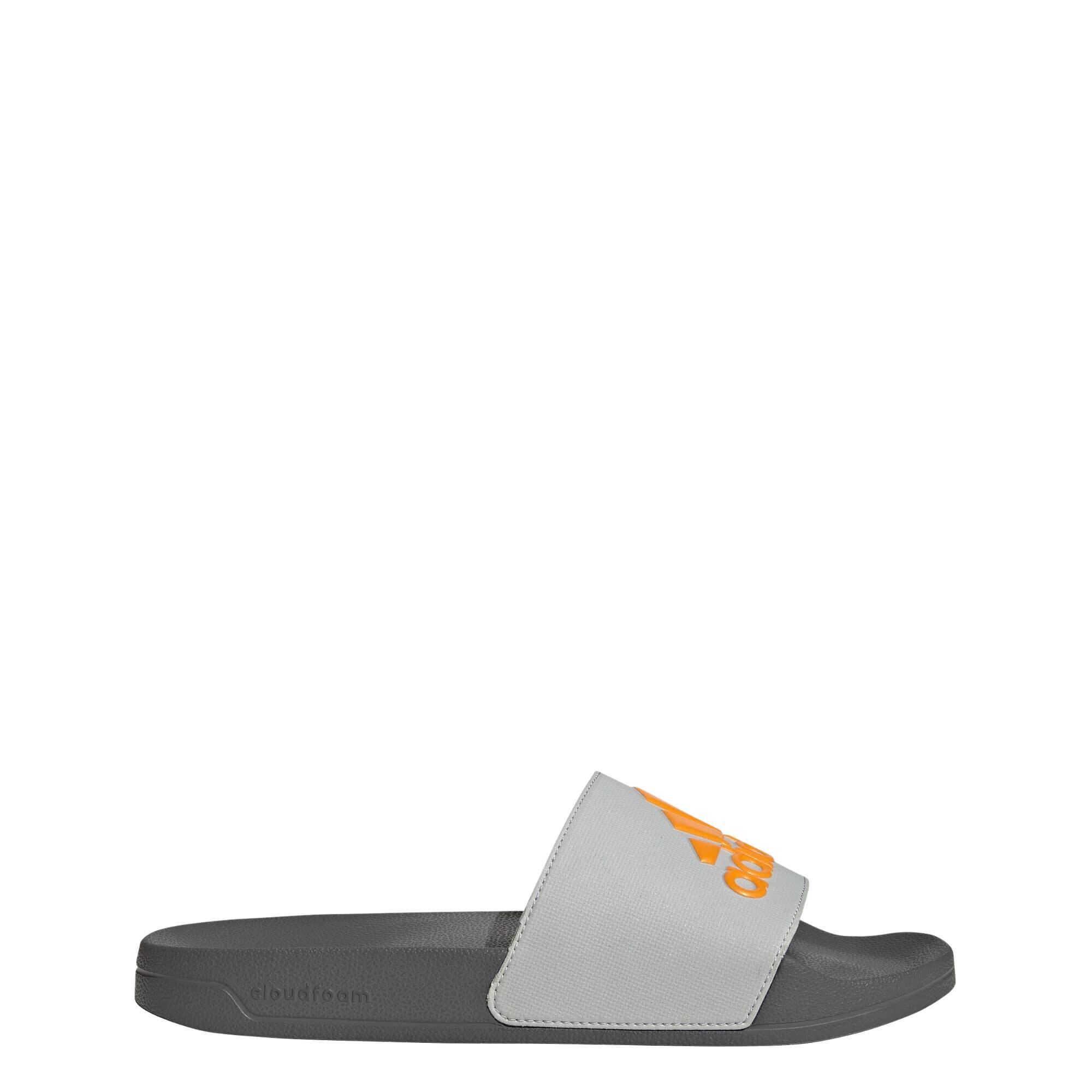 Adidas - Claquette Adilette Shower - Tongs - Gris|orange - 42 - Decathlon