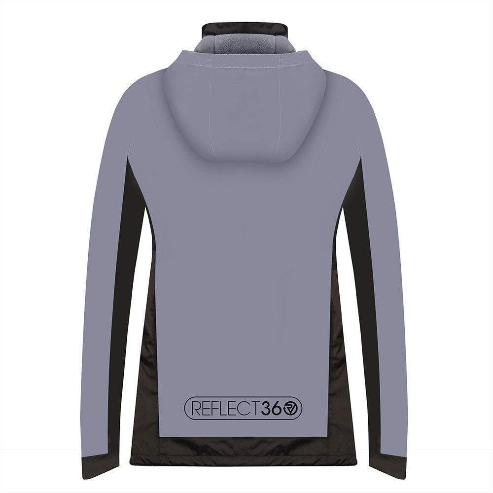 Proviz Women's REFLECT360 Fleece-Lined Reflective Waterproof Outdoor Jacket 2/6
