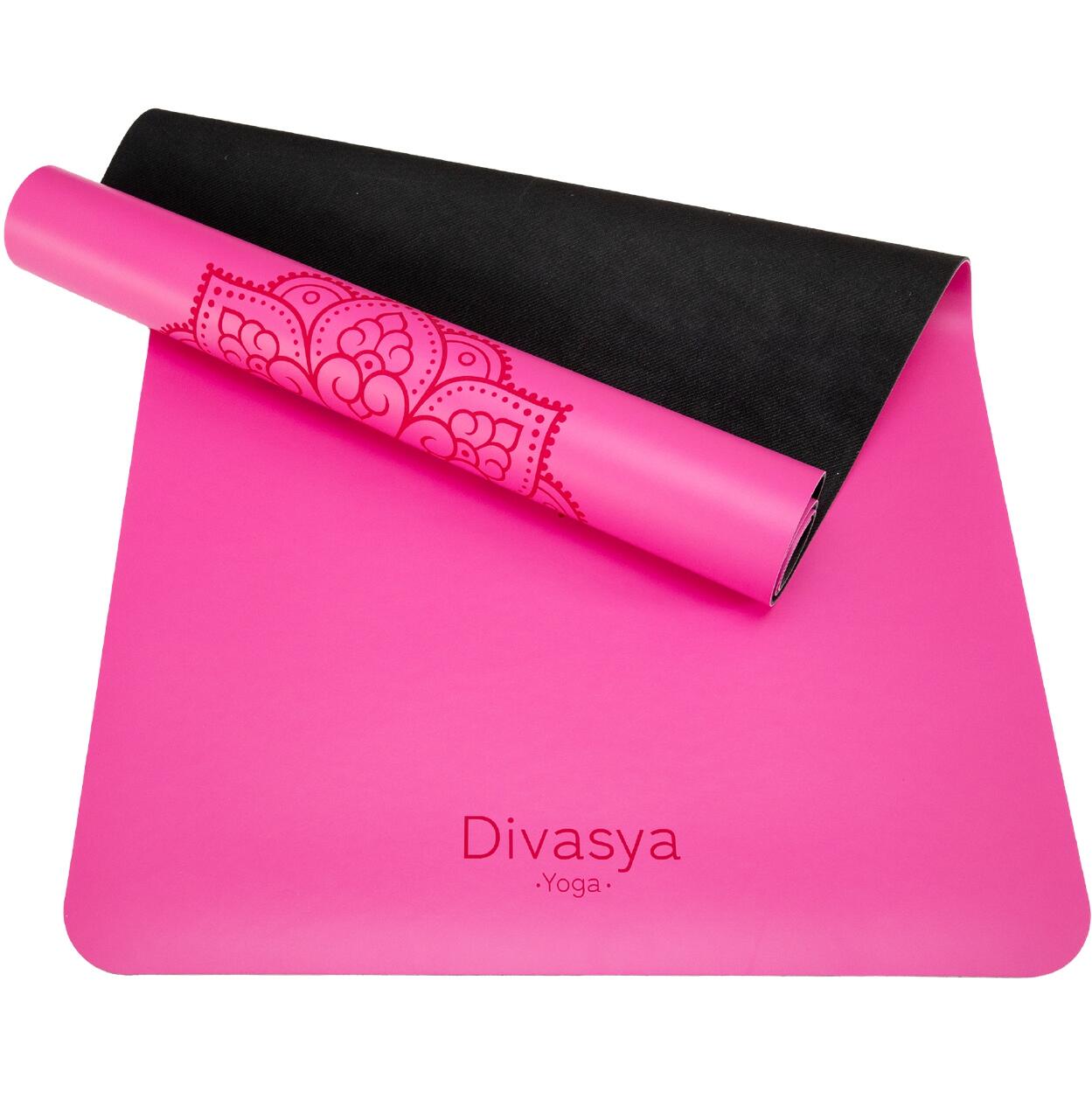 Esterilla de yoga antideslizante, caucho natural y EcoPU japonés, 8 yoga diseños 5/7