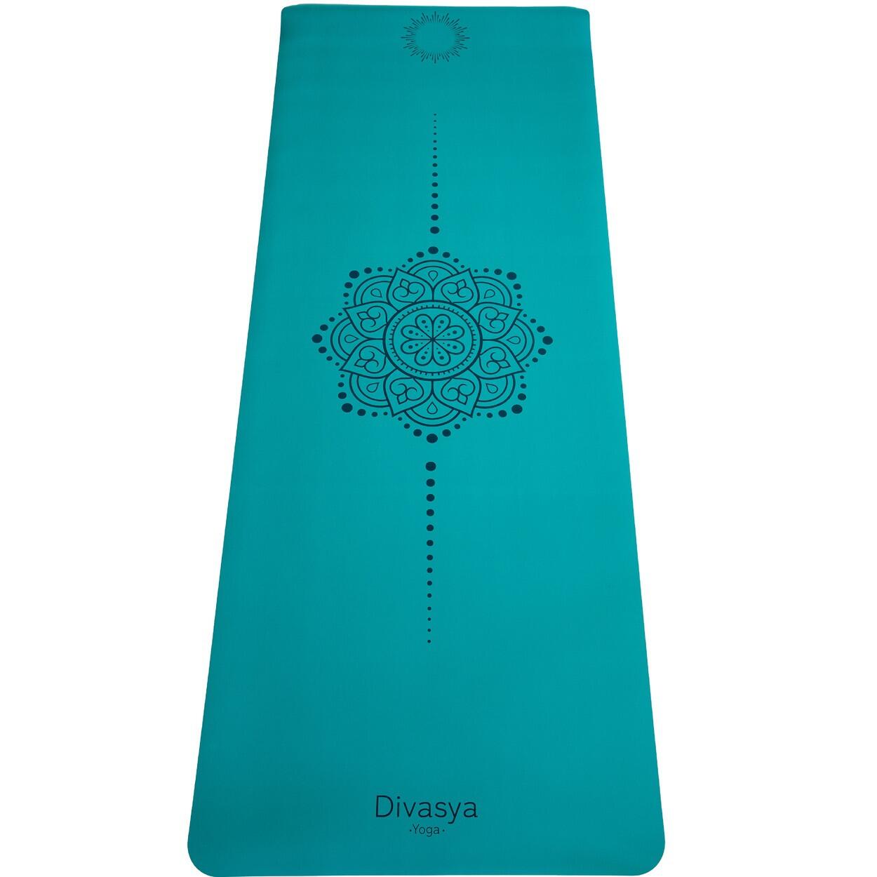 Esterilla de yoga antideslizante, caucho natural y EcoPU japonés, 8 yoga diseños 5/7