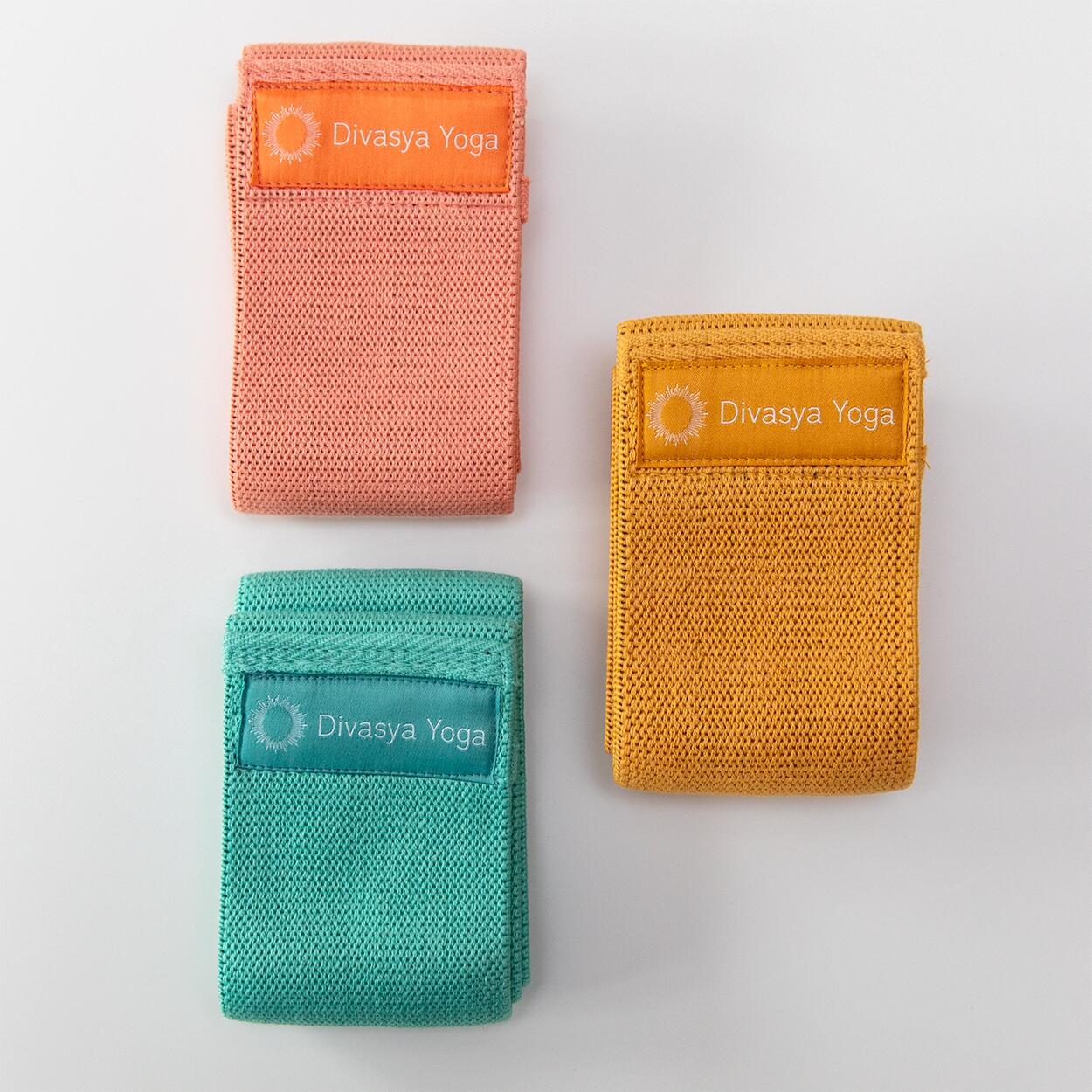 Fasce di resistenza | Resistance Bands: set di 3 fasce morbide e larghe 3/5