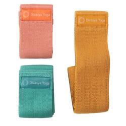 Bandes de résistance | Resistance Bands: lot de 3 bandes souples et larges