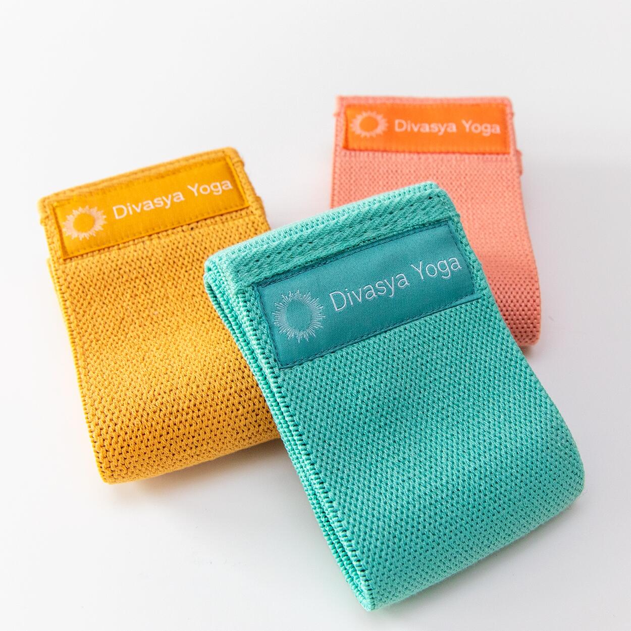 Fasce di resistenza | Resistance Bands: set di 3 fasce morbide e larghe 4/5