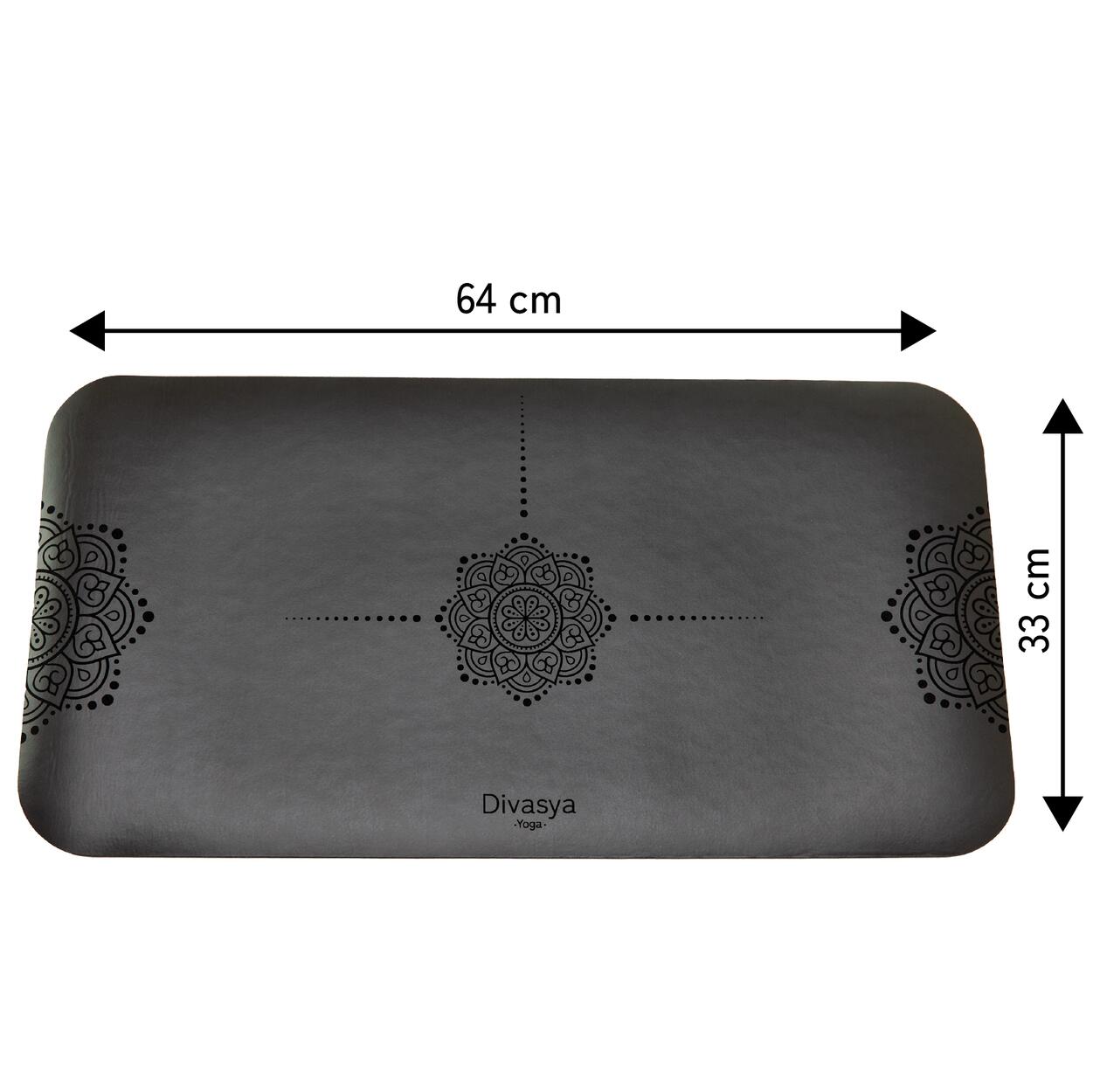 Ginocchiera da yoga | extra larga e lunga (64x33cm) per un'ammortizzazione extra 2/6