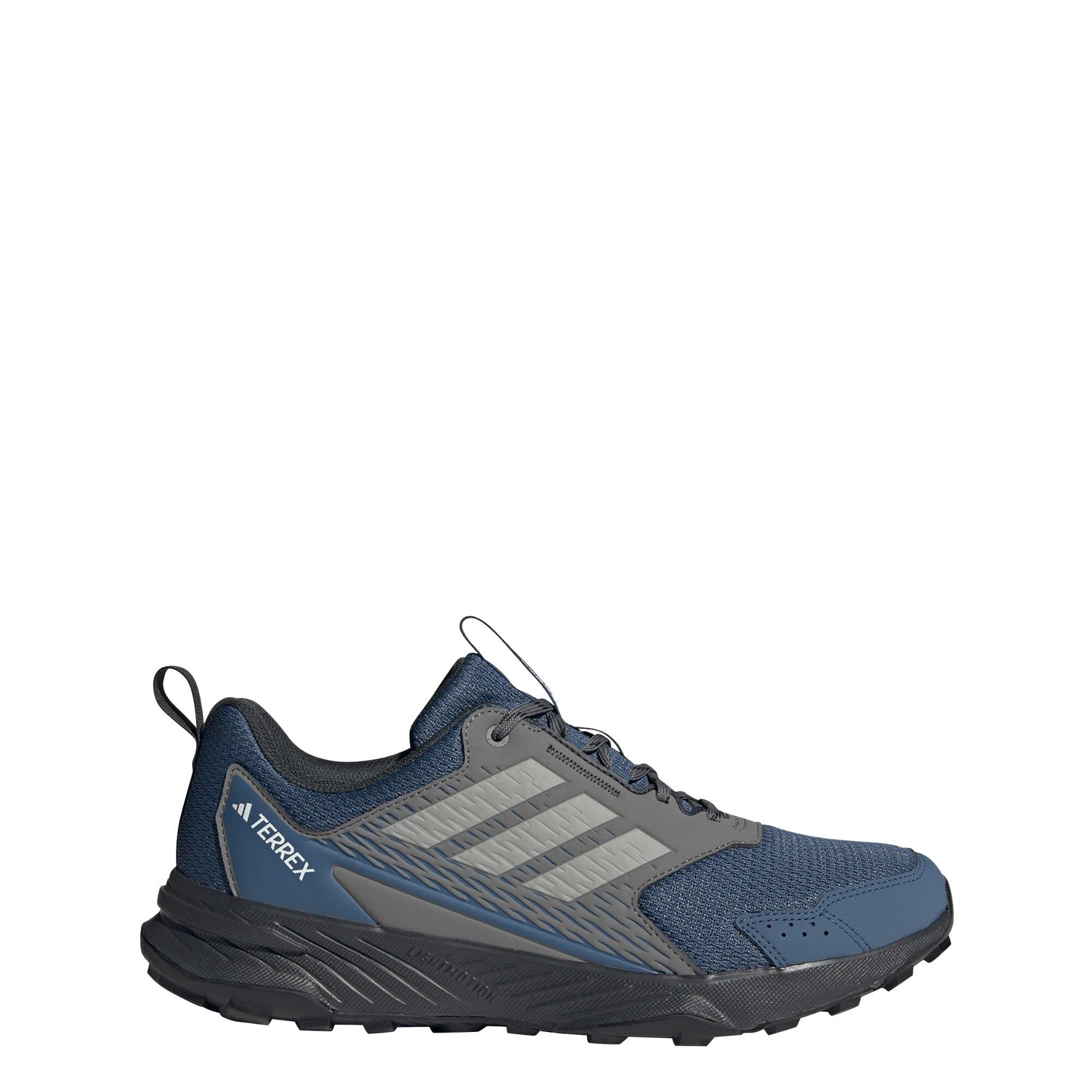 Adidas - Chaussure De Trail Running Tracefinder - Chaussures D'Athlétisme - Bleu|gris - 46 2/3 - Decathlon