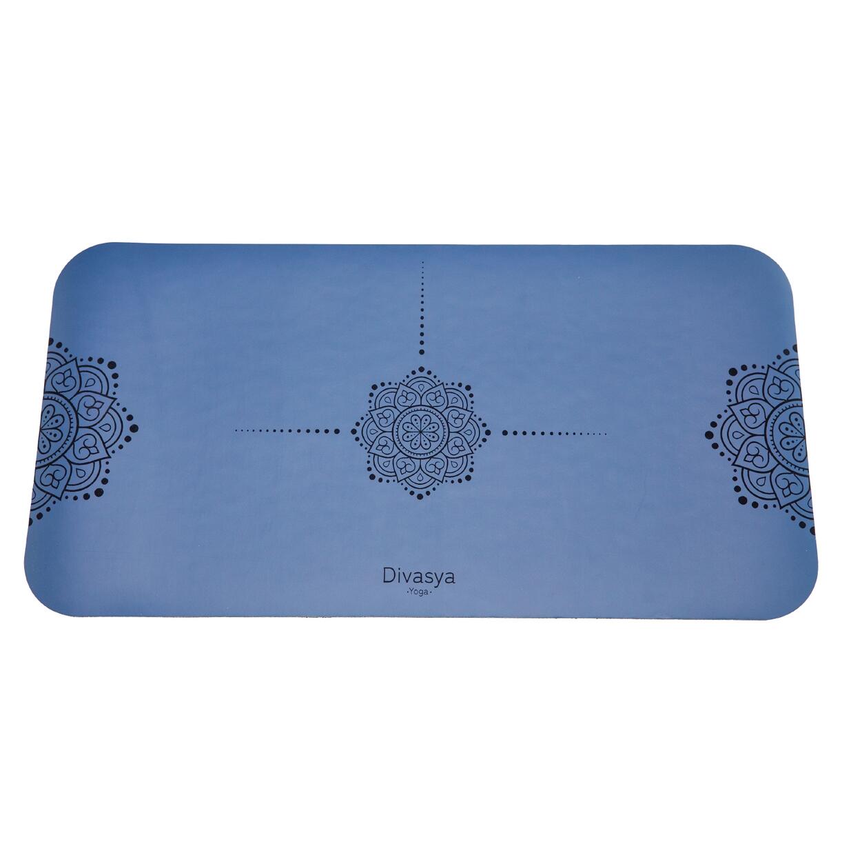DIVASYA Ginocchiera da yoga | extra larga e lunga (64x33cm) per un'ammortizzazione extra