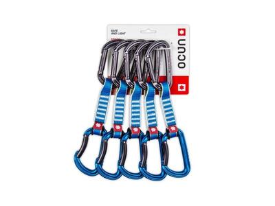 Set di 5 moschettoni Ocun Falcon qd zoom pa