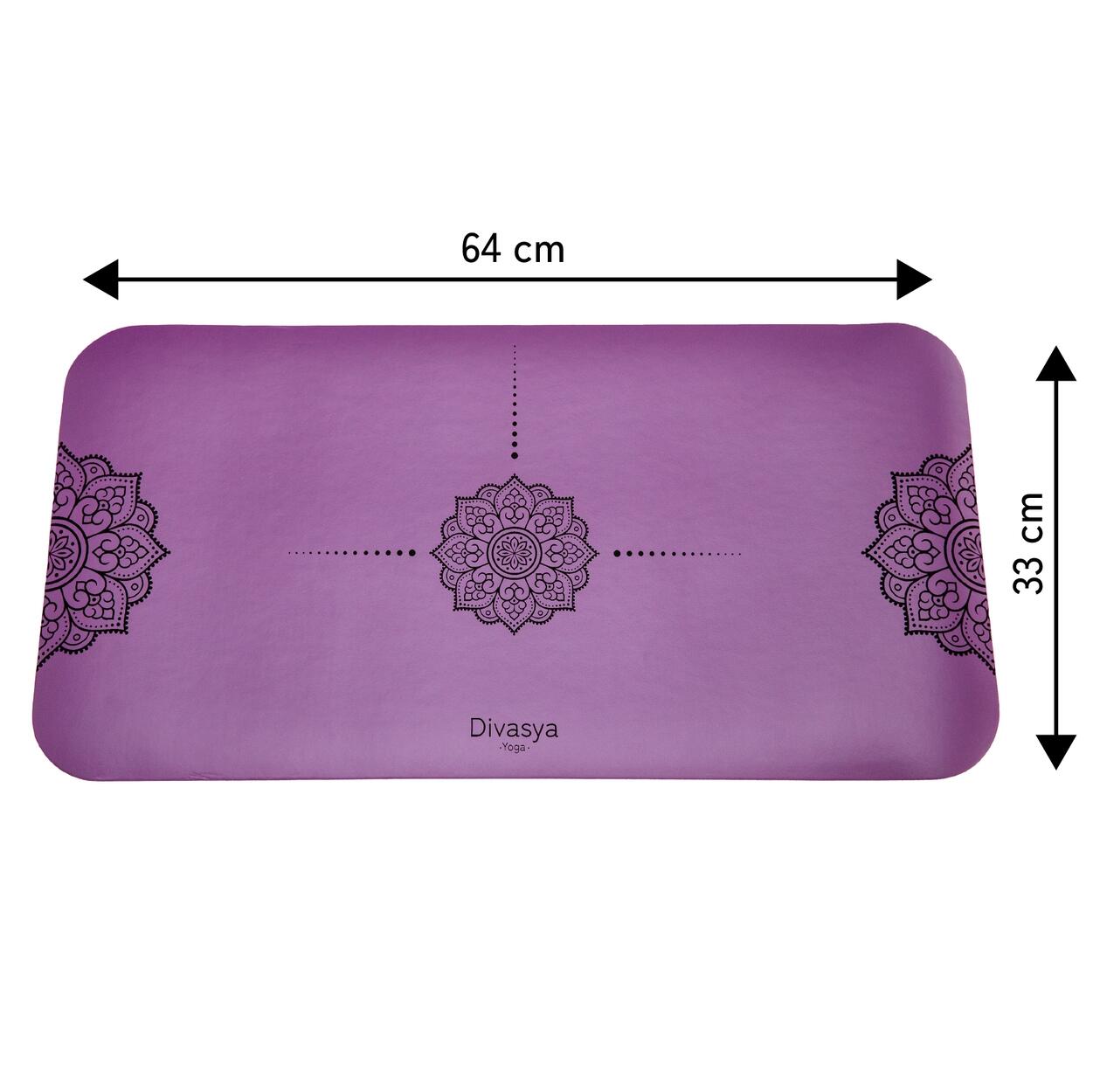 Ginocchiera da yoga | extra larga e lunga (64x33cm) per un'ammortizzazione extra 4/6