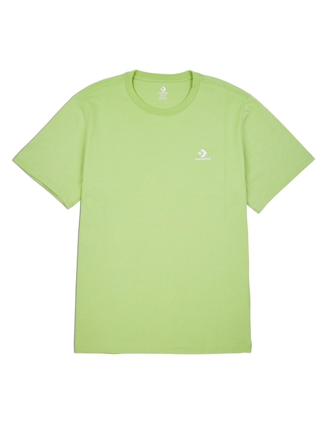 Camiseta para Hombre Converse Star chevron Verde 4/4