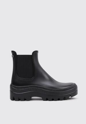 Bottes de pluie - Voile - Femme - Tige mi-haute - Igor W10280 - Noir