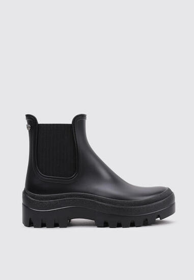 Bottes de pluie - Voile - Femme - Tige mi-haute - Igor W10280 - Noir