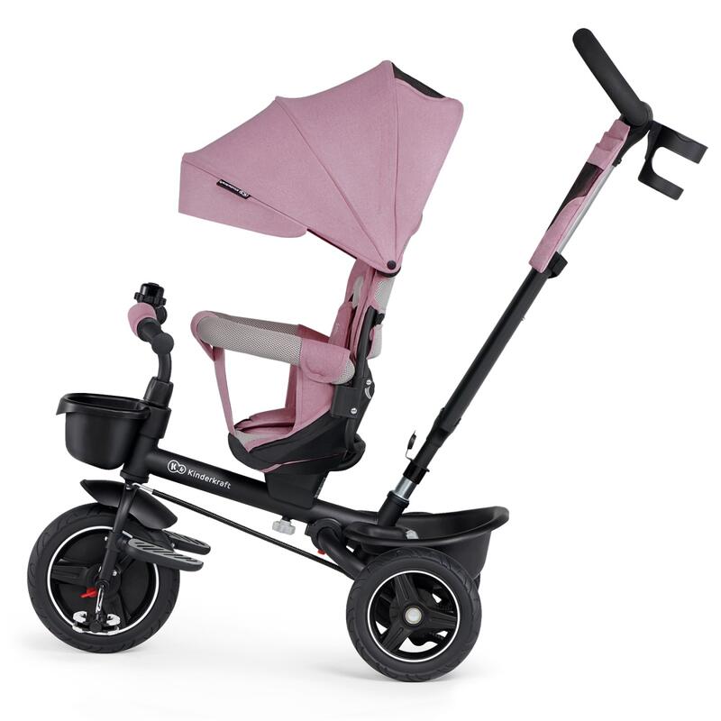 TRICICLETA KINDERKRAFT SPINSTEP, PINK