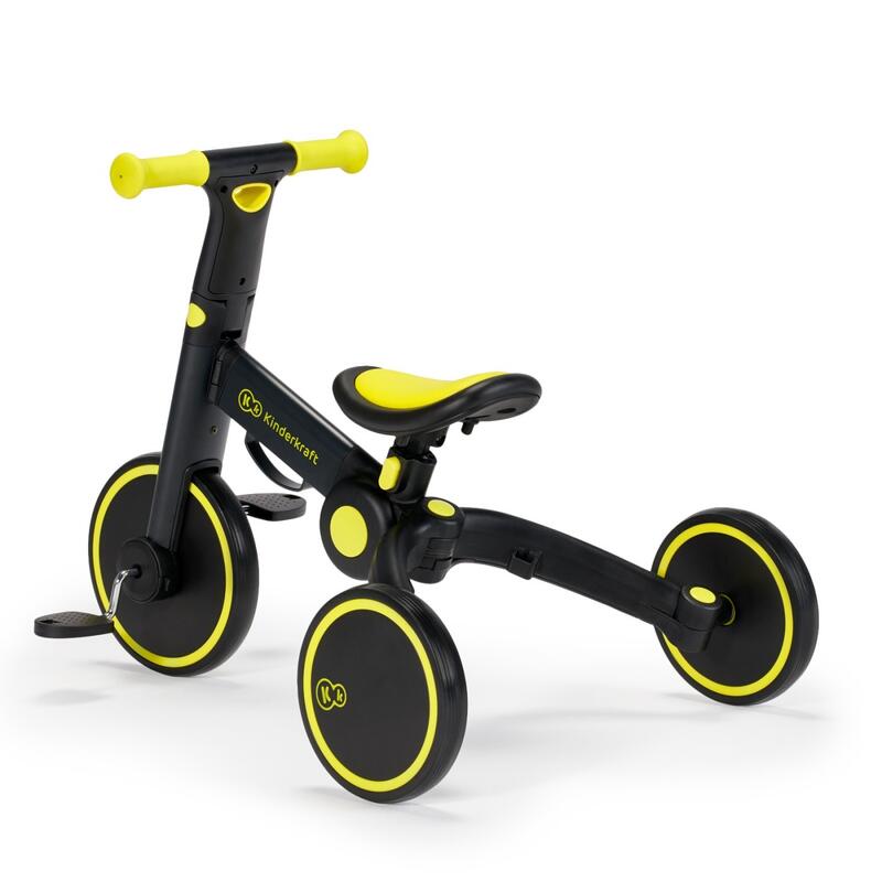 BICICLETA DE ECHILIBRU / TRICICLETA KINDERKRAFT 4TRIKE, BLACK VOLT