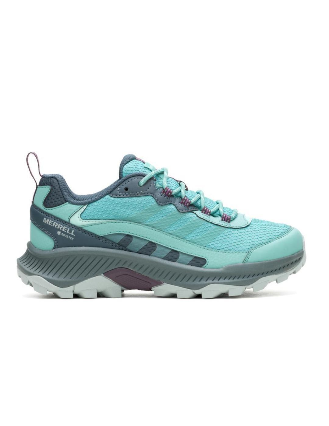 Tênis feminino Merrell Strike 2 GTX Turquesa. 1/5