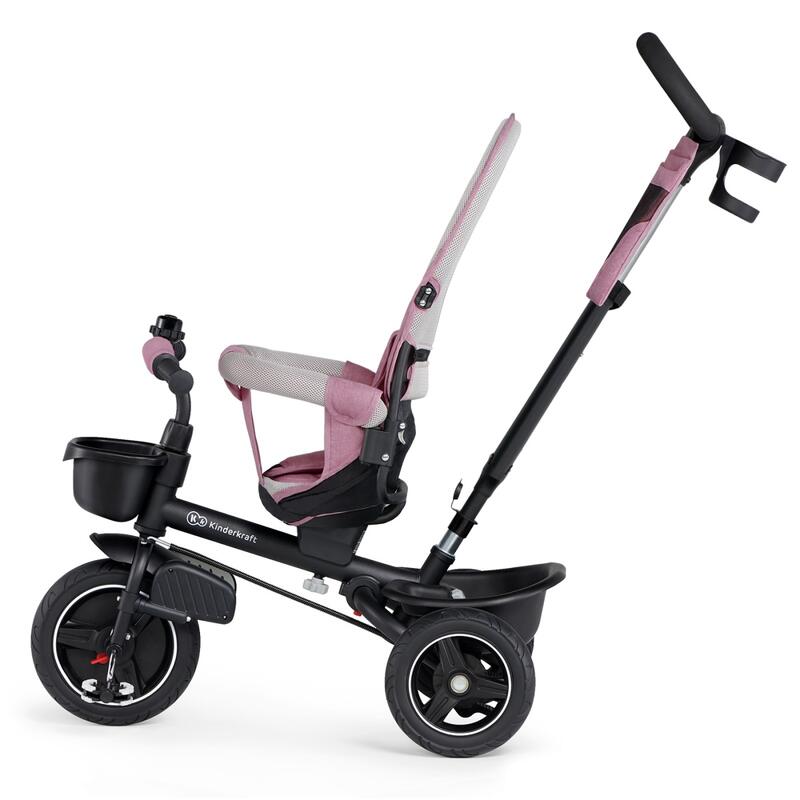 TRICICLETA KINDERKRAFT SPINSTEP, PINK