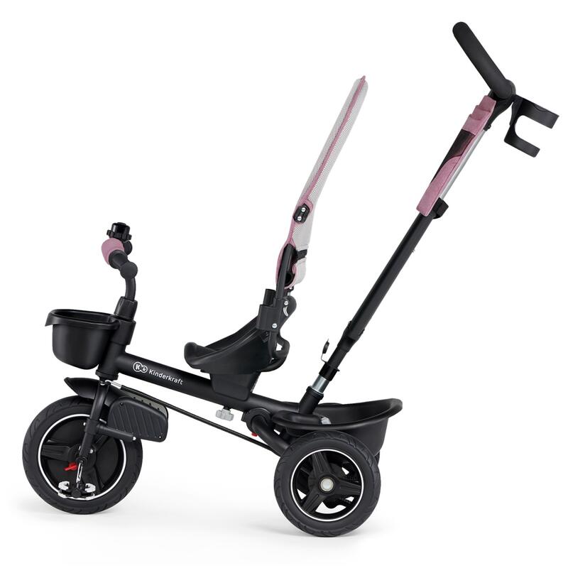 TRICICLETA KINDERKRAFT SPINSTEP, PINK