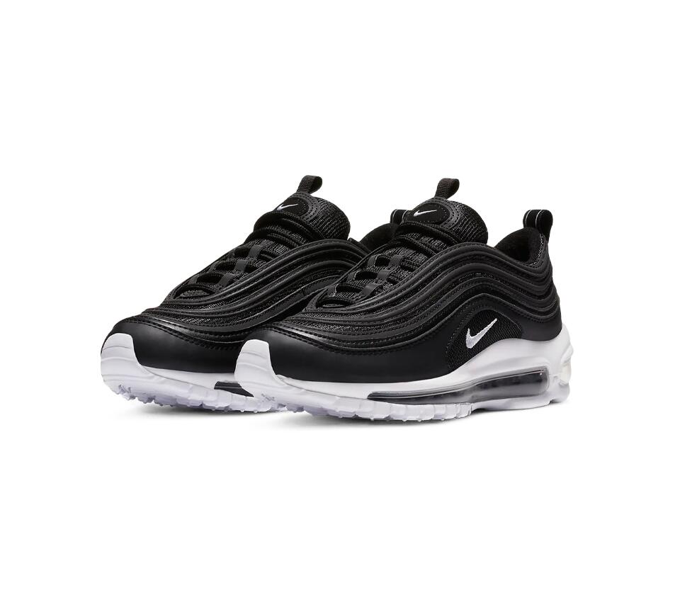 Nike Air Max 97 Trainers Black/White 4/6