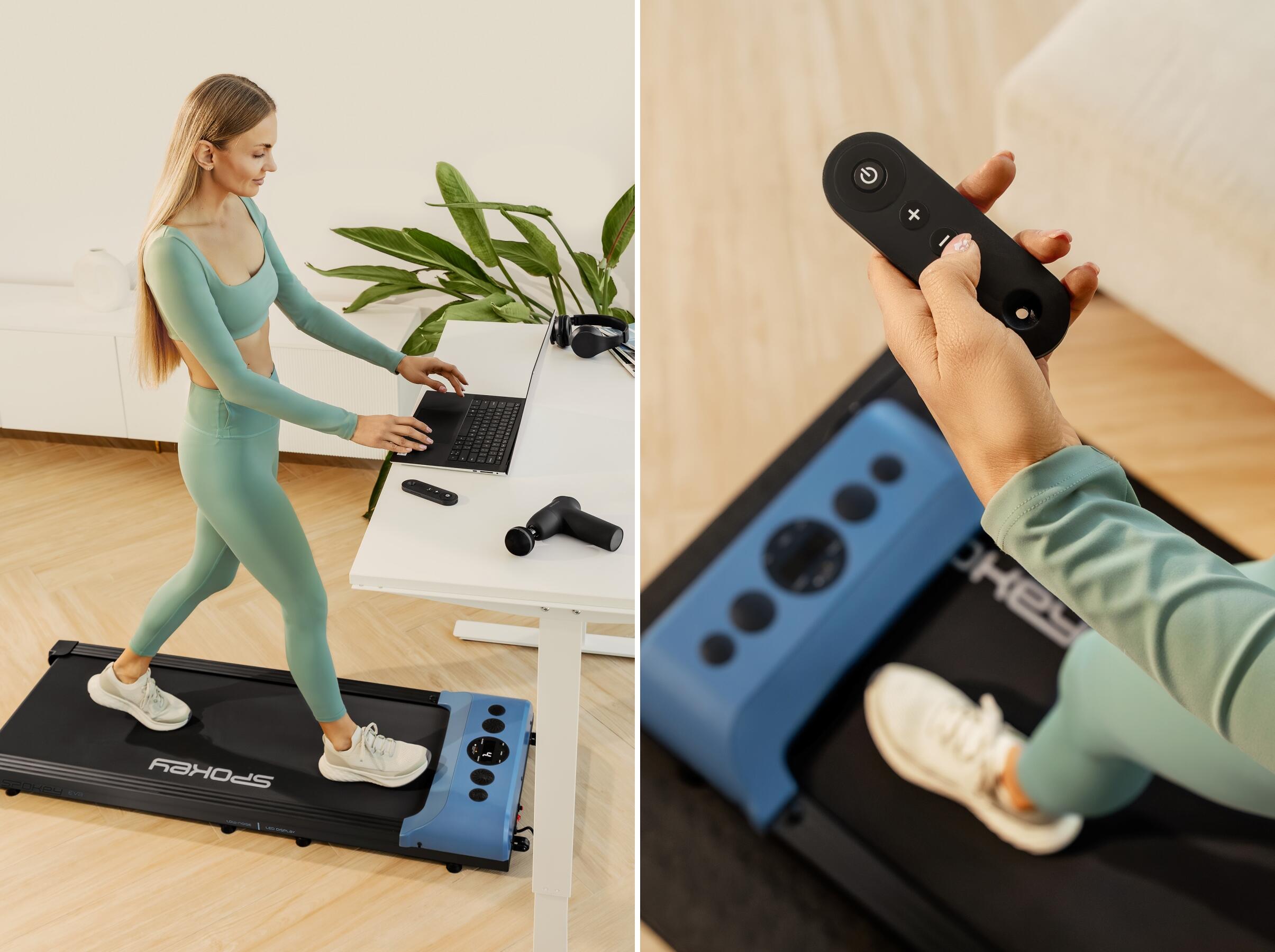 Bieżnia elektryczna walking pad Spokey Eva 4/7