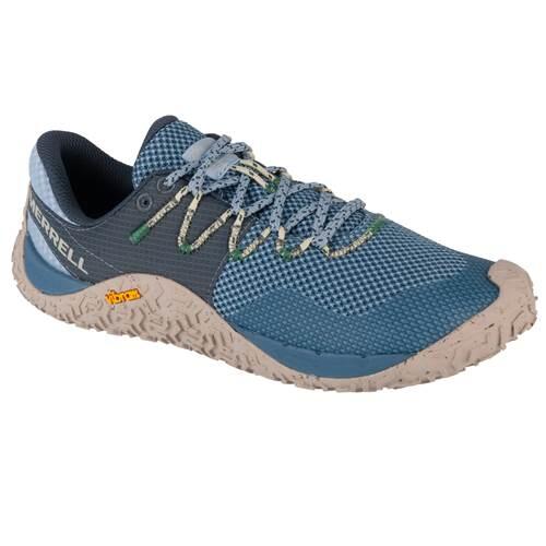 Merrell - Chaussures Running Femmes Merrell Trail Glove 7 - Chaussures De Sport - Bleu - 40,5 - Decathlon