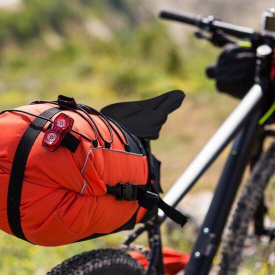 Funda de sillín de gel negra para bici de ciudad/montaña/carretera. 4/7