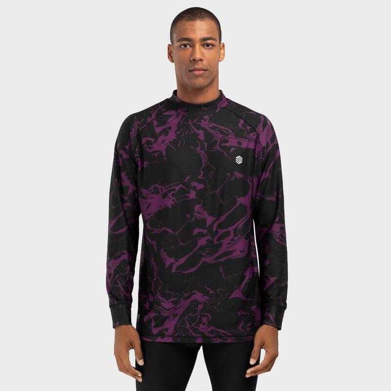 Sous-maillot thermique homme Sports d'hiver Slush Grape Noir