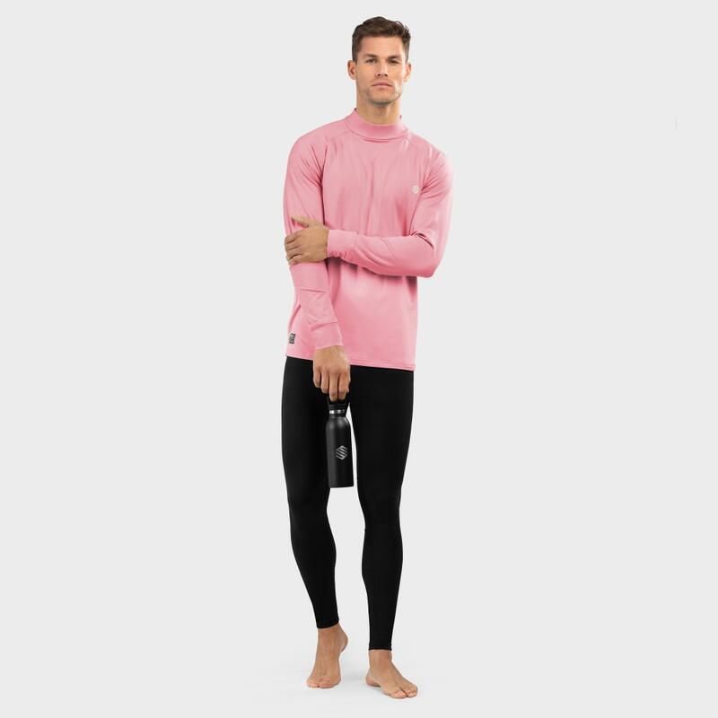 Herren Wintersport thermo-baselayer SLUSH Pink Siroko Bubblegum Pink