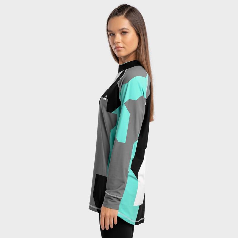 Sous-maillot thermique femme Sports d'hiver SLUSH-W Penguin Turquoise