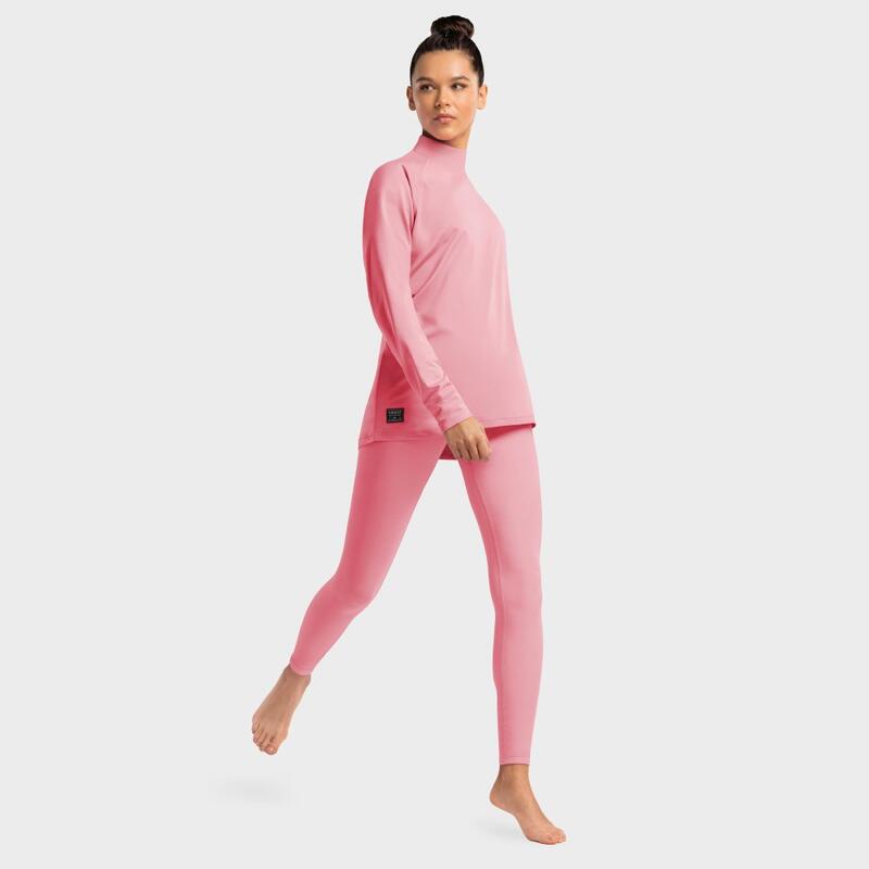 Damen Wintersport termo-baselayer SLUSH-W Pink Siroko Bubblegum Pink