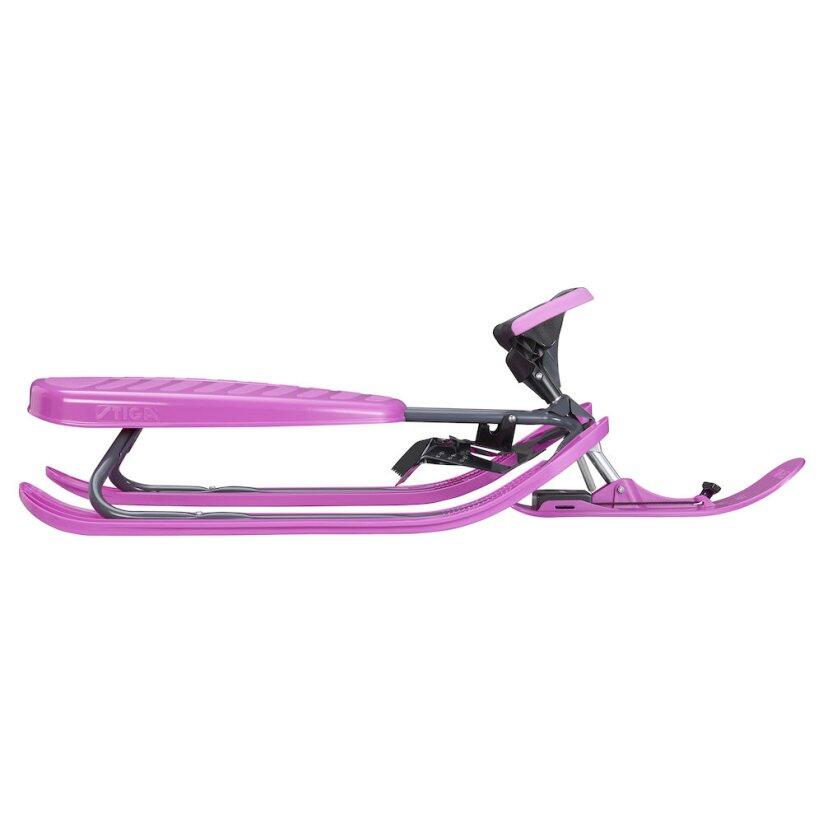 Slee Snowracer Curve Graphite Grey/Pink 6/7