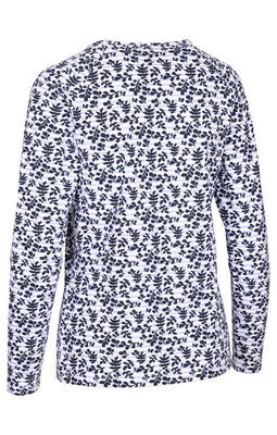 Trespass lottie - dames casual top met coole blauwe streep